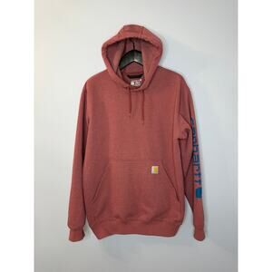 Carhartt Loose Fit Midweight Logo Sleeve Graphic Sweatshirt Sz M